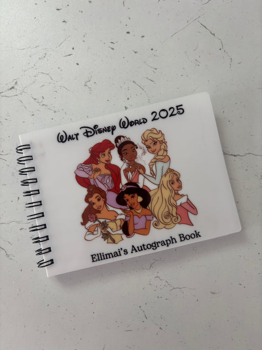 Princess WDW Autograph book
