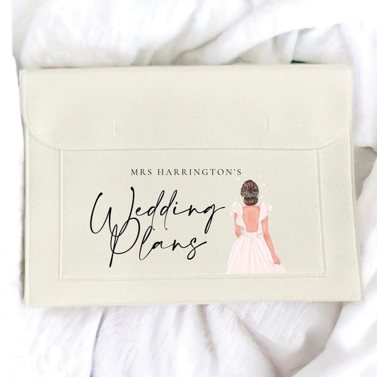 Wedding plans Folder - personalised