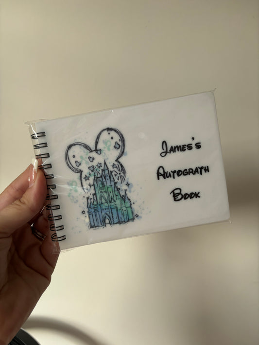 Blue Castle autograph book