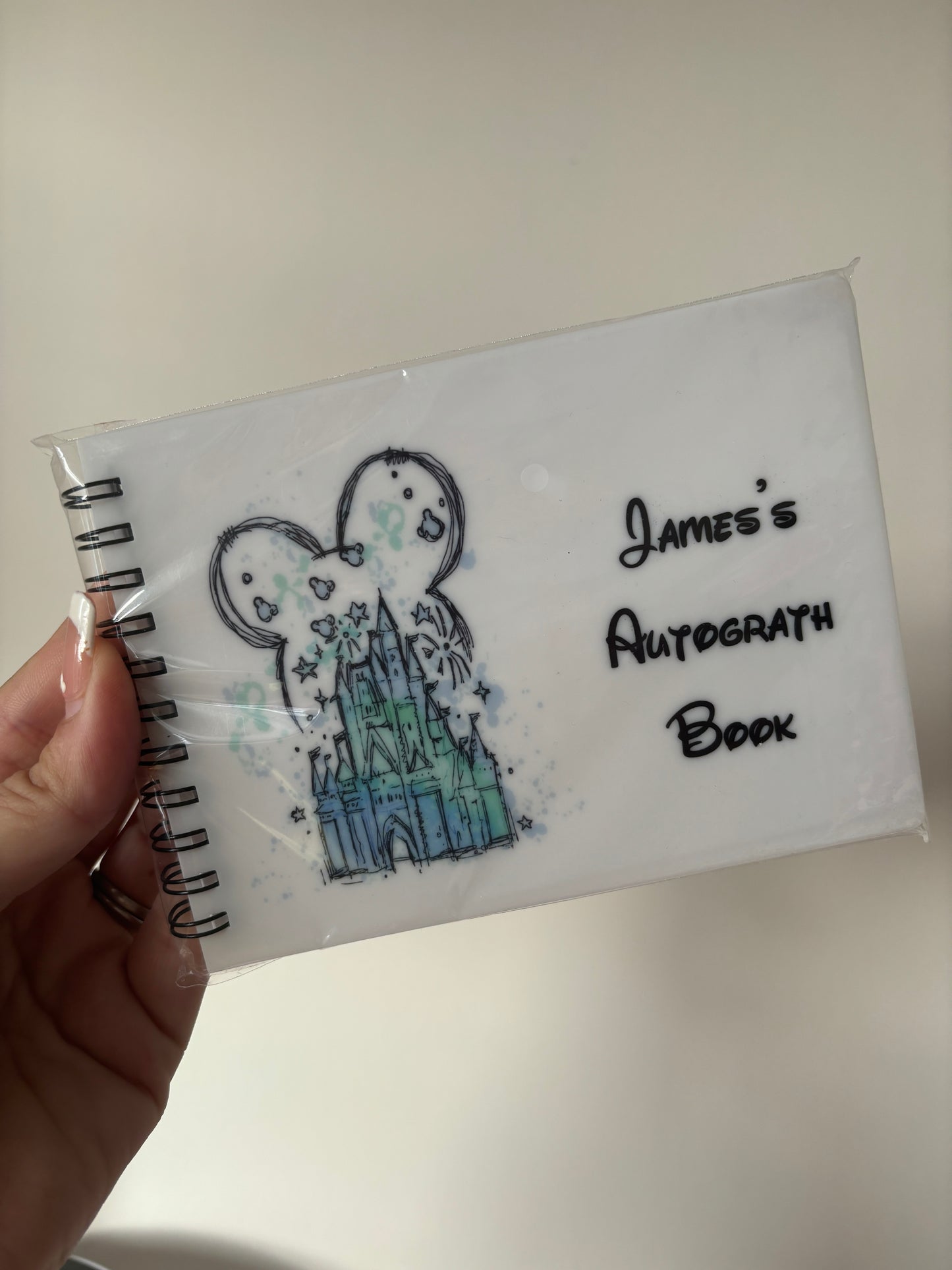 Blue Castle autograph book