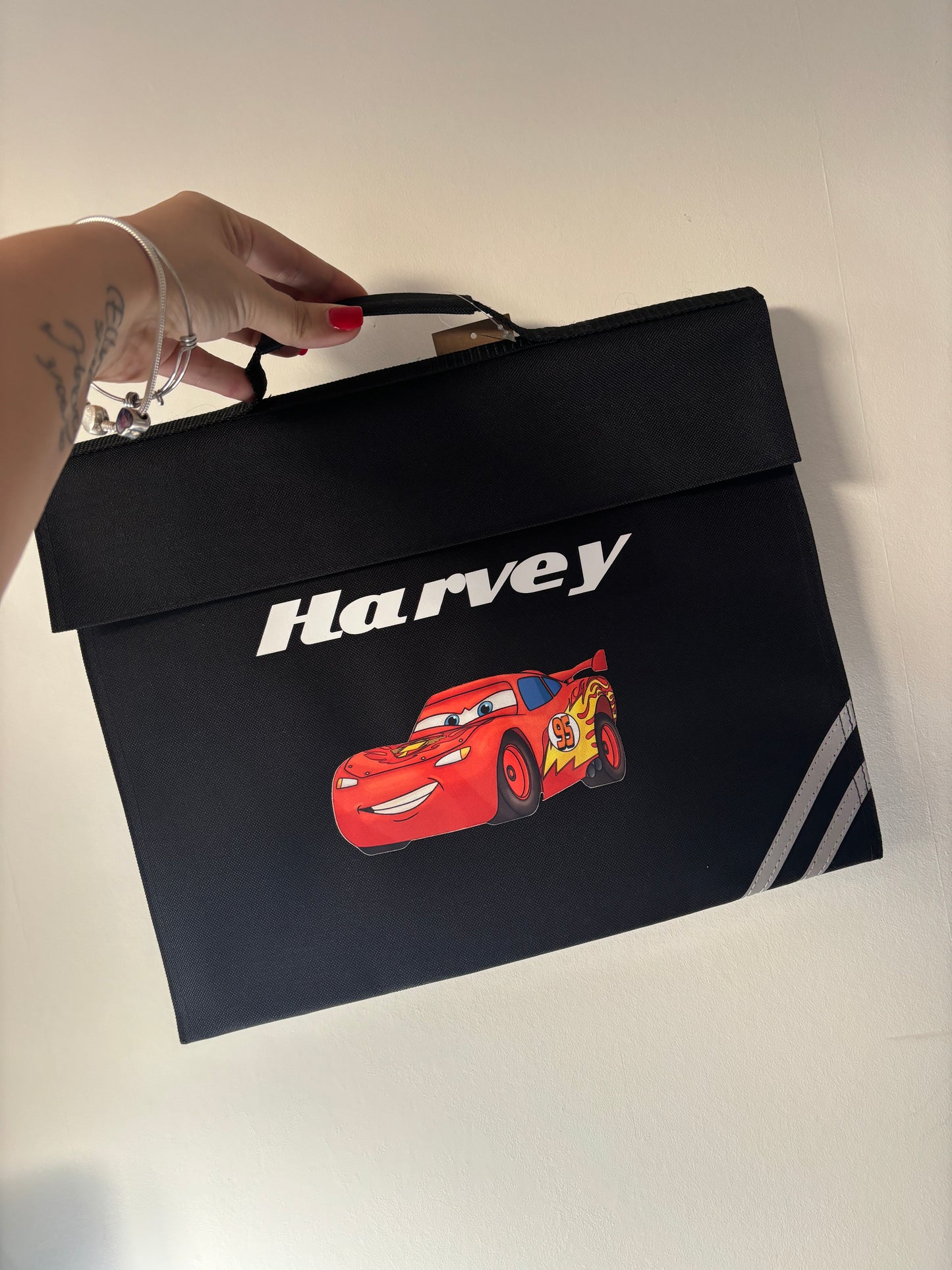 Personalised Character school book bags