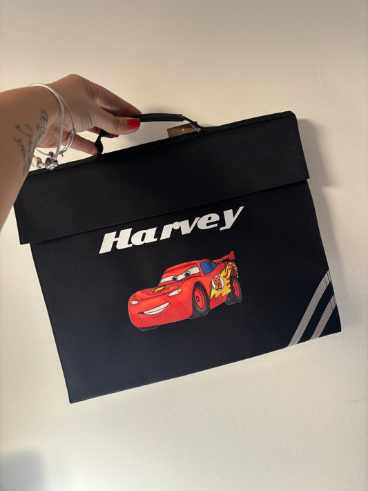 Personalised Character school book bags
