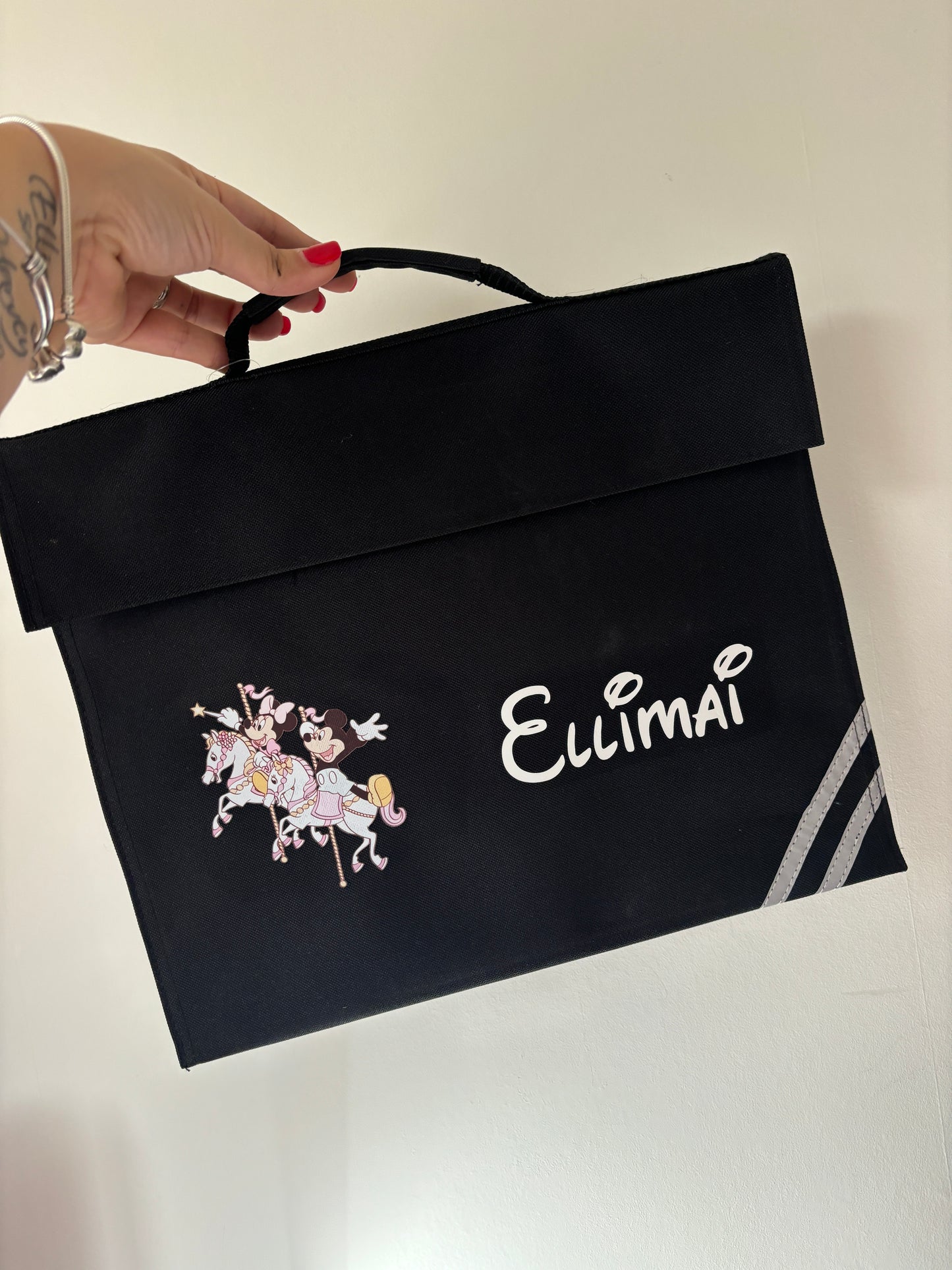 Personalised Character school book bags