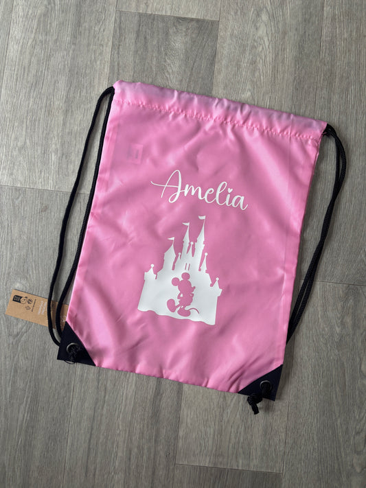 Personalised school PE bags