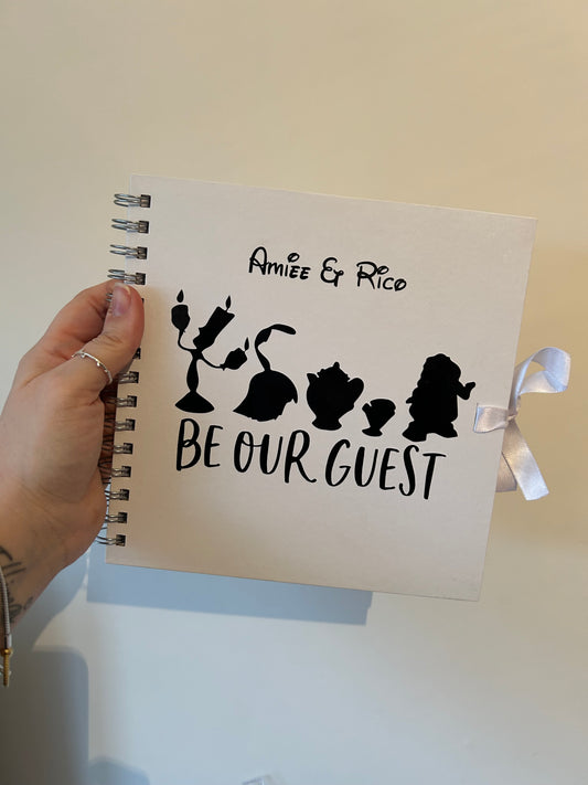 'Be our guest' Guest book