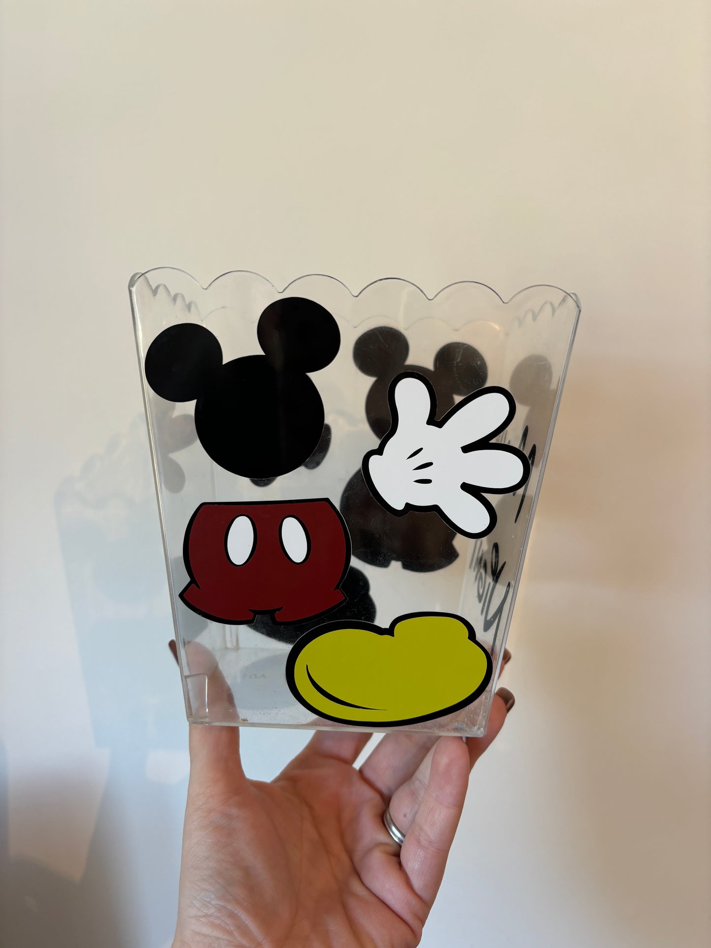 Mickey Mouse popcorn bucket