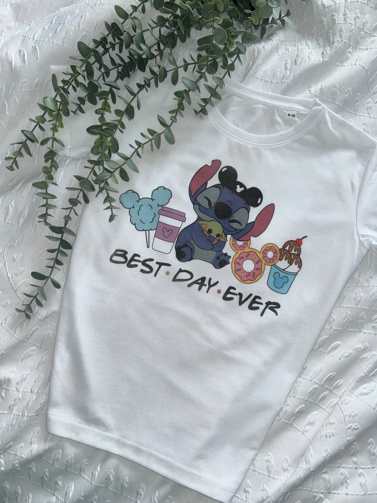 Stitch 'best day ever' T-shirt