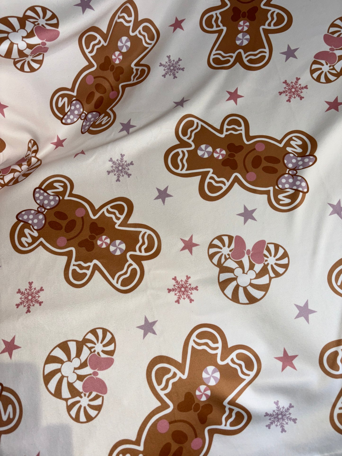Christmas Gingerbread men blanket