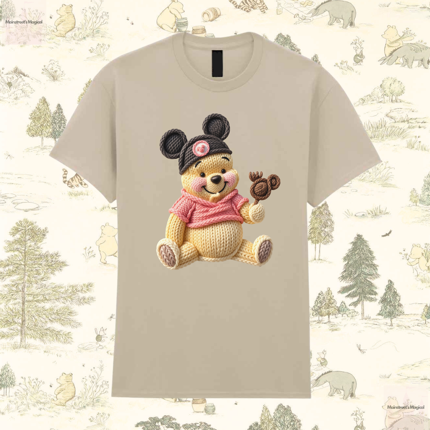 Pooh in the parks