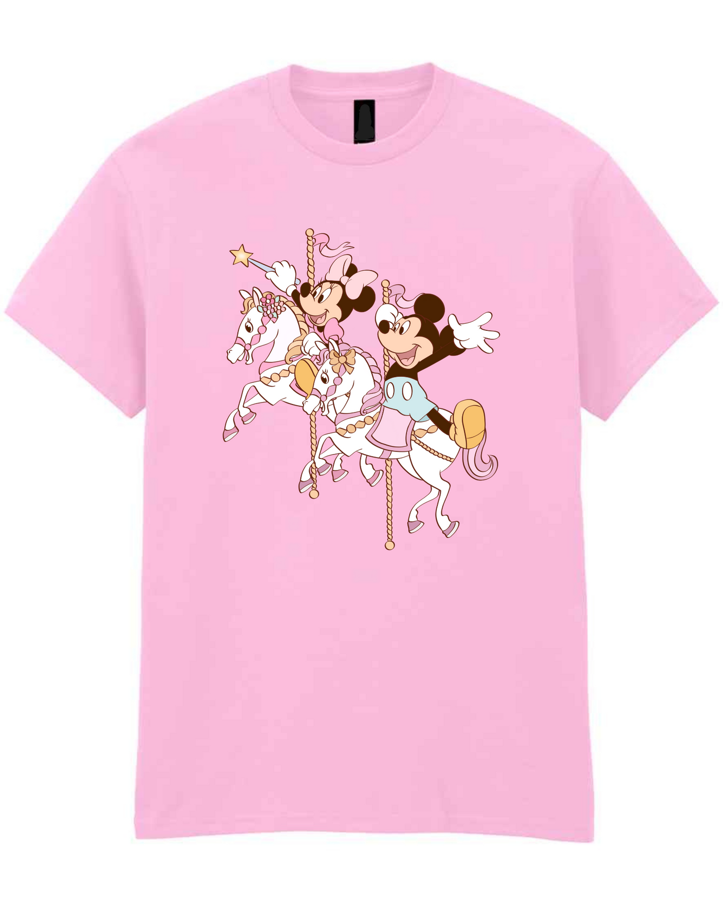 Fantasyland Carousel Pink T-shirt 2XL - No phone case!!