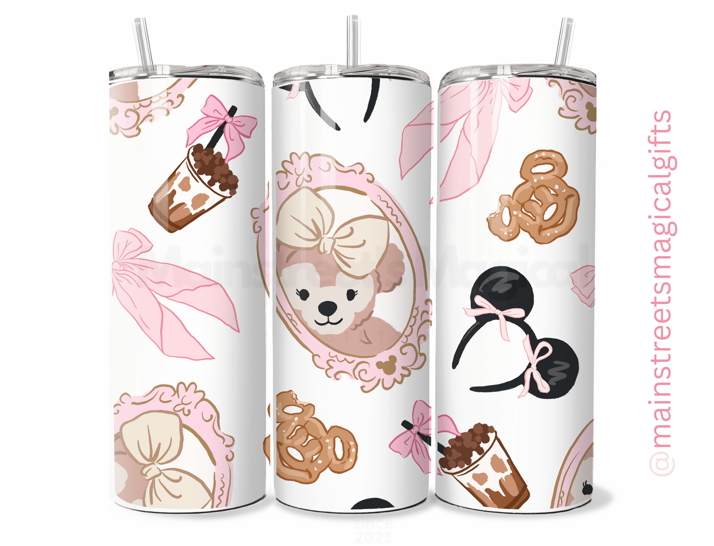 Duffy Girl 20oz tumbler