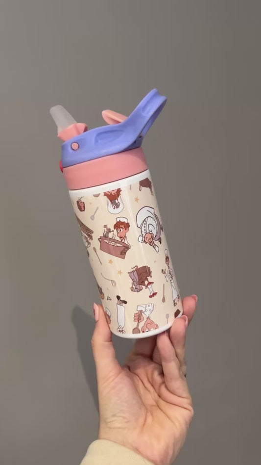 Ratatouille 12oz water bottle