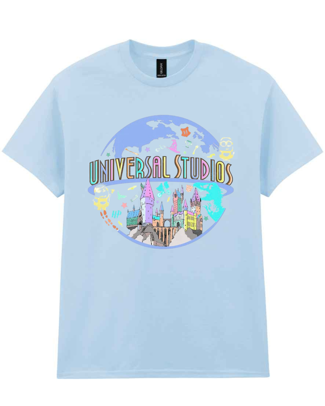 Universal Studios pastel design